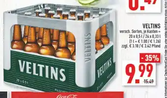 Marktkauf Veltins 20*500ml/24*330 ml Angebot