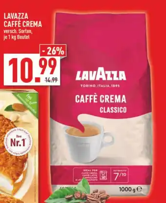 Marktkauf Lavazza Caffe Crema 1 kg Angebot