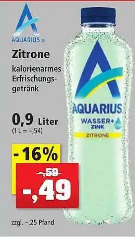 Thomas Philipps Zitrone Aquarius Angebot