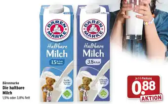 Wasgau Bärenmarke Die Haltbare Milch 1 L Angebot