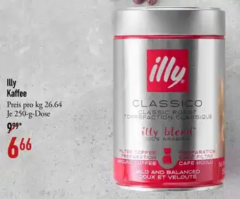 Galeria Markthalle Illy Kaffee 250 g Dose Angebot