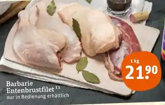 tegut Barbarie Entenbrustfilet 1 kg Angebot