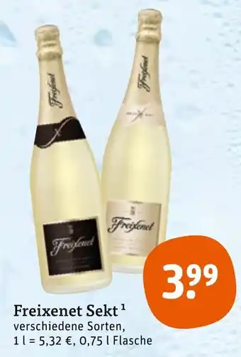 tegut Freixenet Sekt 0,75 L Flasche Angebot