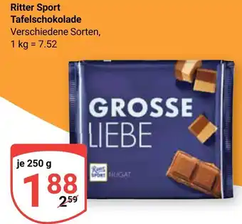 Globus Ritter Sport 250g Angebot