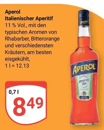 Globus Aperol Aperitif 700ml Angebot