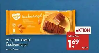 Aldi Nord Meine Kuchenwelt Kuchenriegel Angebot