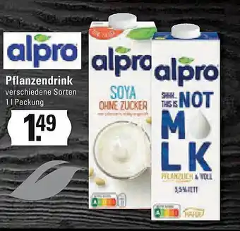 Edeka Frischemarkt Alpro Pflanzendrink Angebot