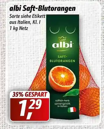 Simmel Albi Saft-blutorangen Angebot