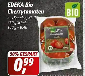 Simmel Edeka Bio Cherrytomaten 250 g Schale Angebot