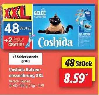 Lidl Coshida Katzen Nassnahrung Xxl Angebot