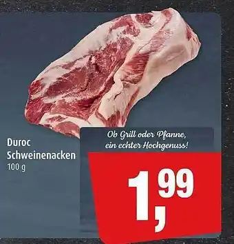 Markant Duroc Schweinenacken Angebot