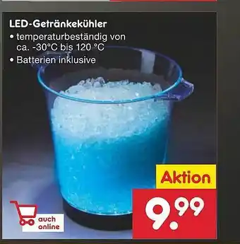 Netto Marken-Discount Led-getränkekühler Angebot