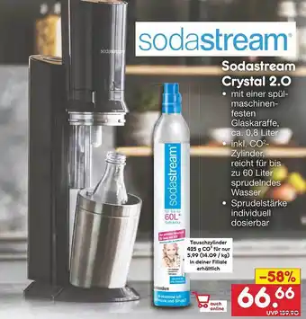 Netto Marken-Discount Sodastream Crystal 2.0 Angebot