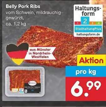 Netto Marken-Discount Belly Pork Ribs Angebot