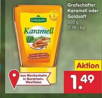 Netto Marken-Discount Grafschafter Karamell Oder Goldsaft Angebot