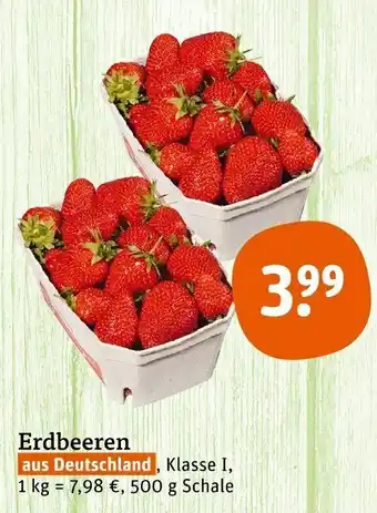 tegut Erdbeeren 500g Angebot