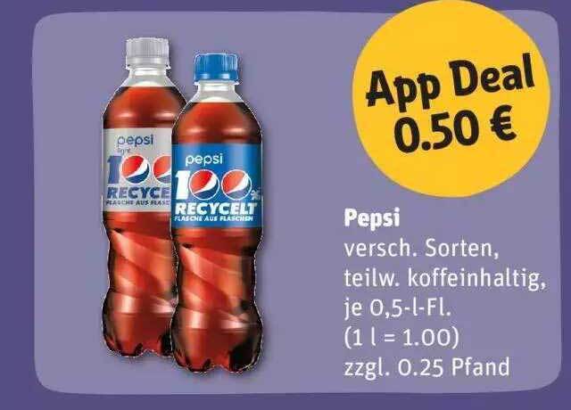 Alle Pepsi Angebote Entdecken Sie das günstigste Pepsi Angebot!