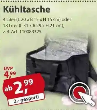 Sonderpreis Baumarkt Kühltasche Angebot