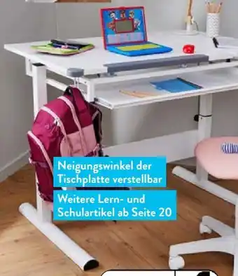 Aldi Nord Schüler-Schreibtisch Angebot