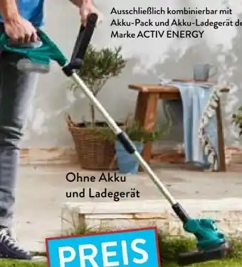 Aldi Nord 20-V-Akku-Rasentrimmer GDRT26 Angebot