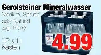 Edeka Scherer Gerolsteiner Mineralwasser Angebot