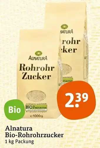 tegut Alnatura Bio Rohrohrzucker 1 kg Angebot