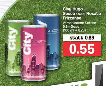 Famila Nord West City Hugo Secco oder Rosato Frizzante 0,2L Angebot