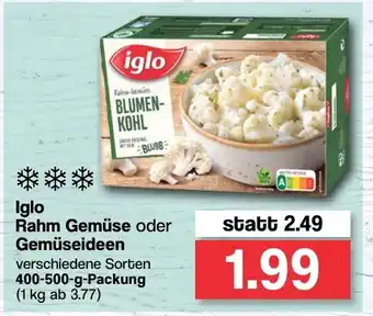 Famila Nord West Iglo Rahm-Gemüse oder Gemüseideen 400-500g Angebot