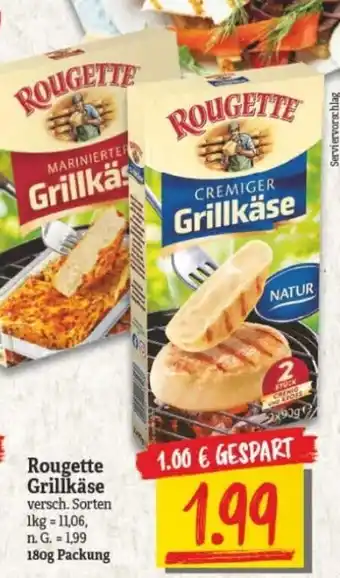 NP Discount Rougette Grillkäse 180 g Packung Angebot