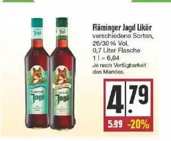 Edeka Fläminger Jagd Likör Angebot