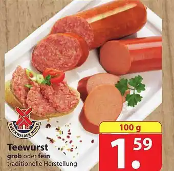 Famila Nord Ost Teewurst Angebot