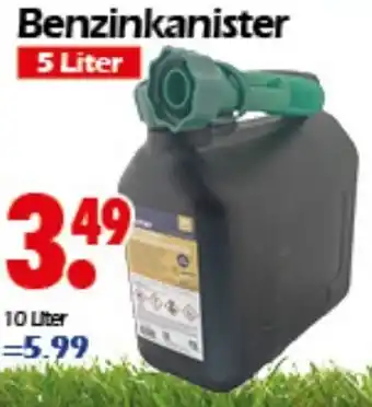 Wreesmann Benzinkanister 5 Liter Angebot