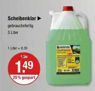 V Markt Scheibenklar Angebot