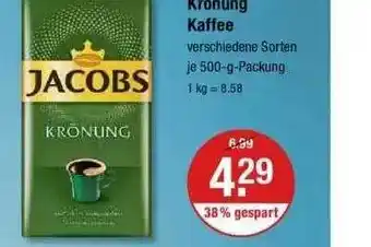 V Markt Kronung Kaffee Angebot