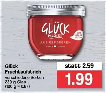 Famila Nord West Glück Fruchtaufstrich 230 g Glas Angebot