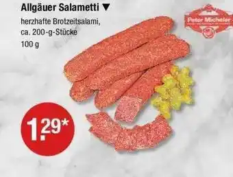 V Markt Allgäuer Salametti Angebot