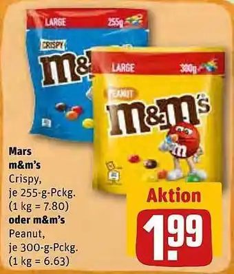 REWE Mars M&m's Oder M&m's Angebot