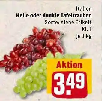 REWE Kaufpark Italien Helle Oder Dunkle Tafeltrauben Angebot