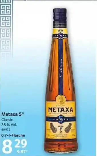 Selgros Metaxa 5 Angebot