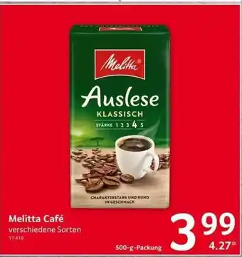 Selgros Melitta Café Angebot