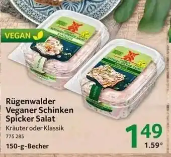 Selgros Rügenwalker Veganer Schinken Spicker Salat Angebot