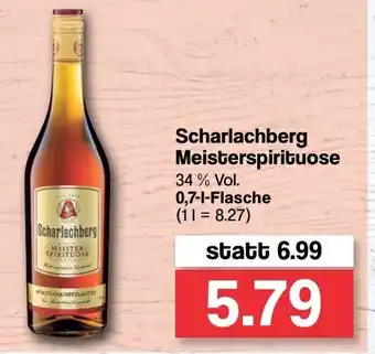 Famila Nord West Scharlachberg Meisterspirituose 0,7L Angebot