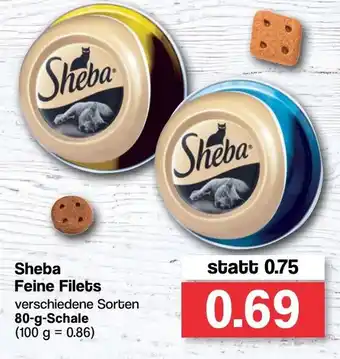 Famila Nord West Sheba Feine Filets 80g Angebot