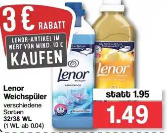 Famila Nord West Lenor Weichspüler Angebot