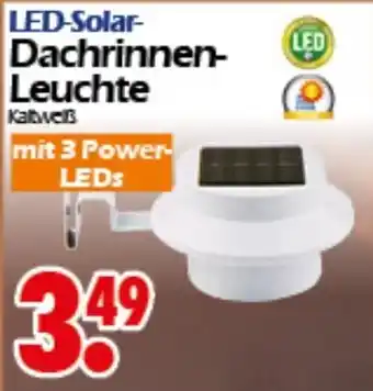 Wreesmann LED Solar Dachrinnenleuchte Angebot