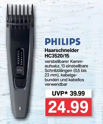 Famila Nord West Philips Haarschneider HC3520/15 Angebot