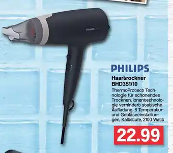 Famila Nord West Philips Haartrockner BHD351/10 Angebot