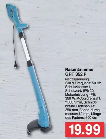 Famila Nord West Rasentrimmer GRT 352 P Angebot