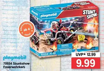 Famila Nord West Playmobil 70554 Stuntshow Feuerwehrkart Angebot