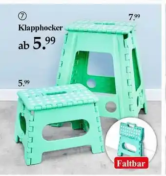 Woolworth Klapphocker Angebot